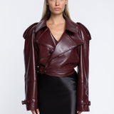 Jaqueta Biker Cherry Girl