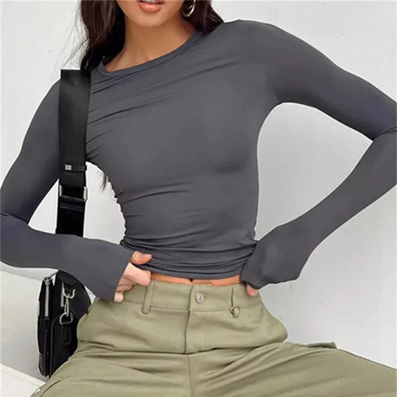 Blusa Manga Longa Skin