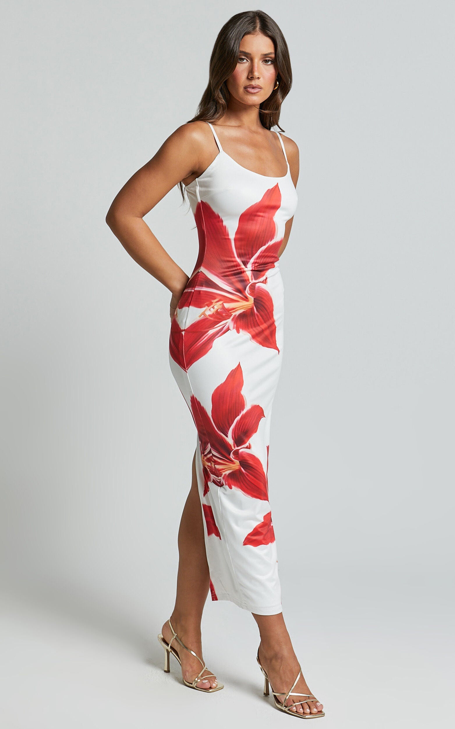 Vestido Longo Flower