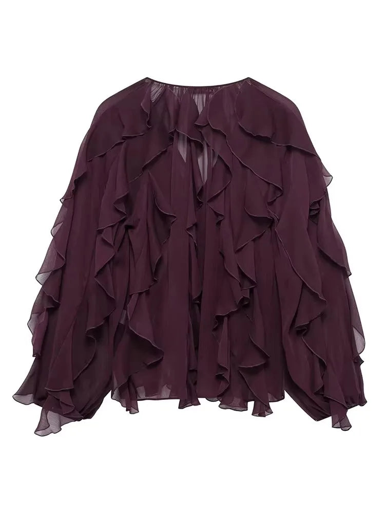 Blusa Babados