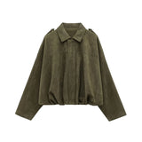 Jaqueta Suede Olive
