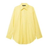 Camisa Listras Yellow