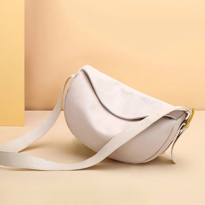 Bolsa Tiracolo Média Victoria Couro