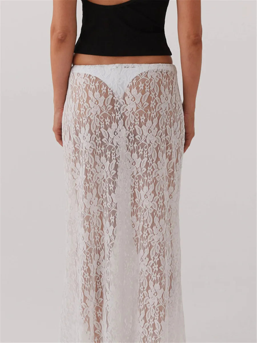 Saia Longa Renda Capri