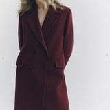 Sobretudo Cherry Red