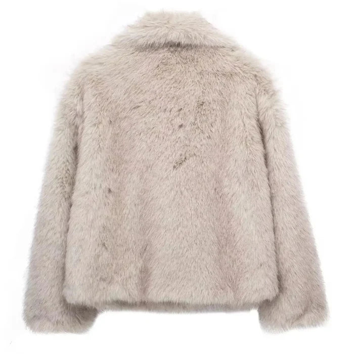 Casaco de Pelo Luxo Furry