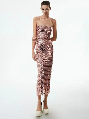 Vestido Midi Disco