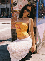 Saia Longa Renda Capri