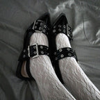 Scarpin Flat Couro