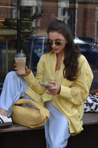 Camisa Listras Yellow