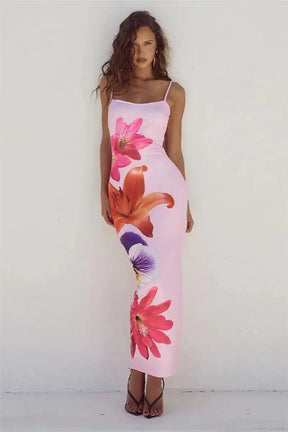 Vestido Longo Flower