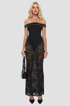 Saia Longa Renda Capri