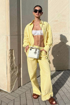 Conjunto Listras Yellow