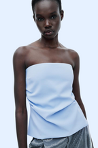 Blusa Alfaiataria Tomara que Caia Paris