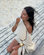 Conjunto Assimétrico Linho Cancun