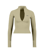 Blusa Manga Longa Zíper Skin