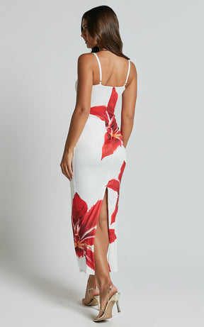 Vestido Longo Flower