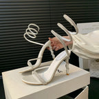 Sandália Salto Alto Party Star