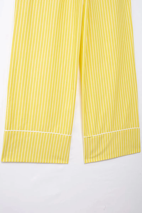 Calça Listras Yellow