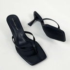 Sandália Salto Baixo Essentials