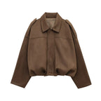 Jaqueta Suede Olive