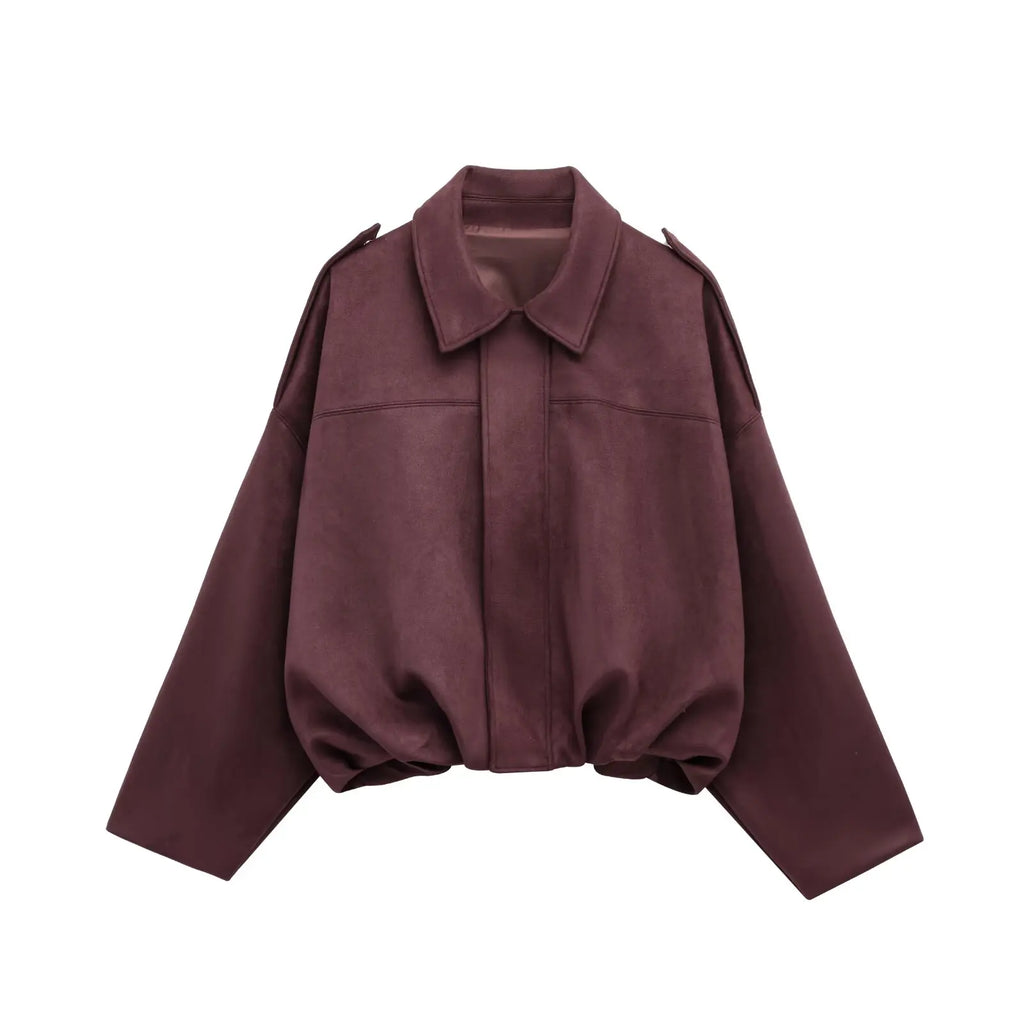 Jaqueta Suede Olive