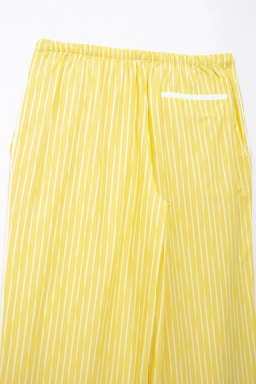 Calça Listras Yellow