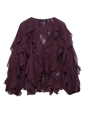 Blusa Babados