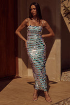 Vestido Midi Disco