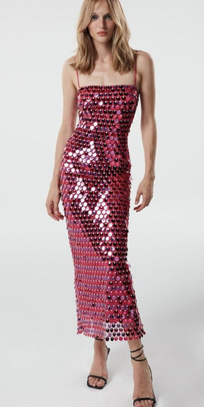Vestido Midi Disco