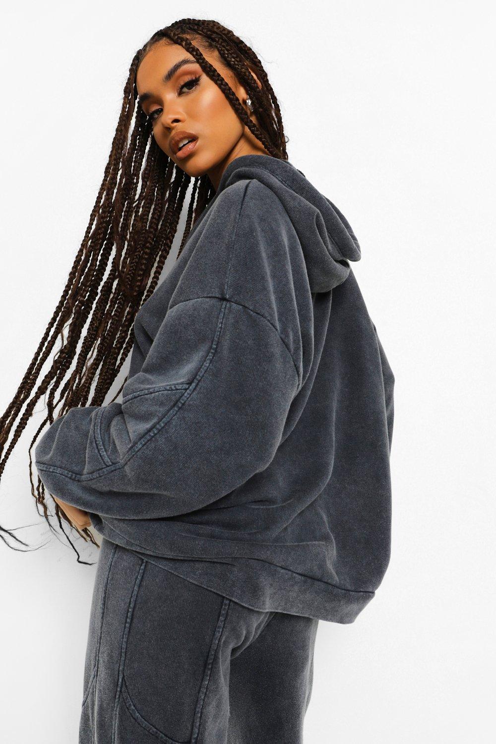 Moletom Oversized Soft Zíper